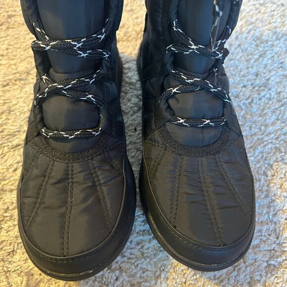 Sorel Whitney II Waterproof & Insulated Tall Boot in Black SZ 5.5 - Picture 4 of 8
